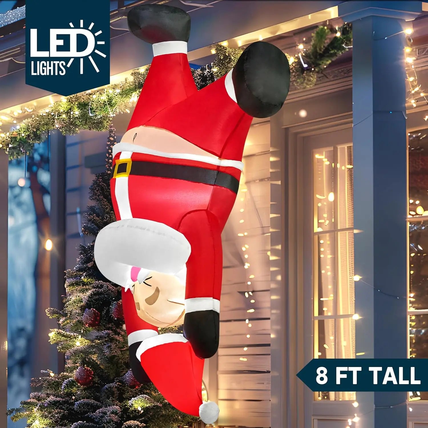 Hanging Santa Christmas Inflatable