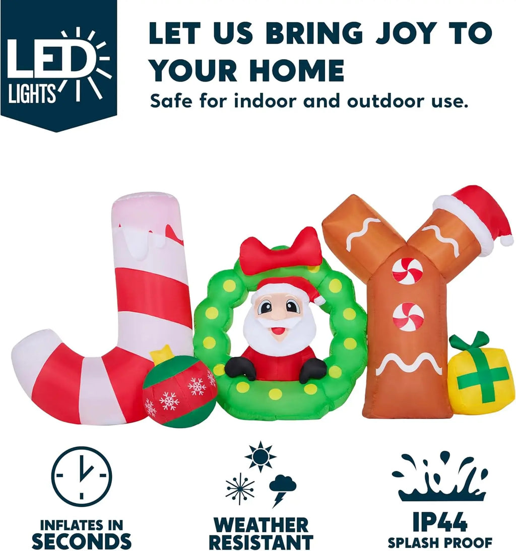 Blow Up Joy with Santa Christmas Inflatable