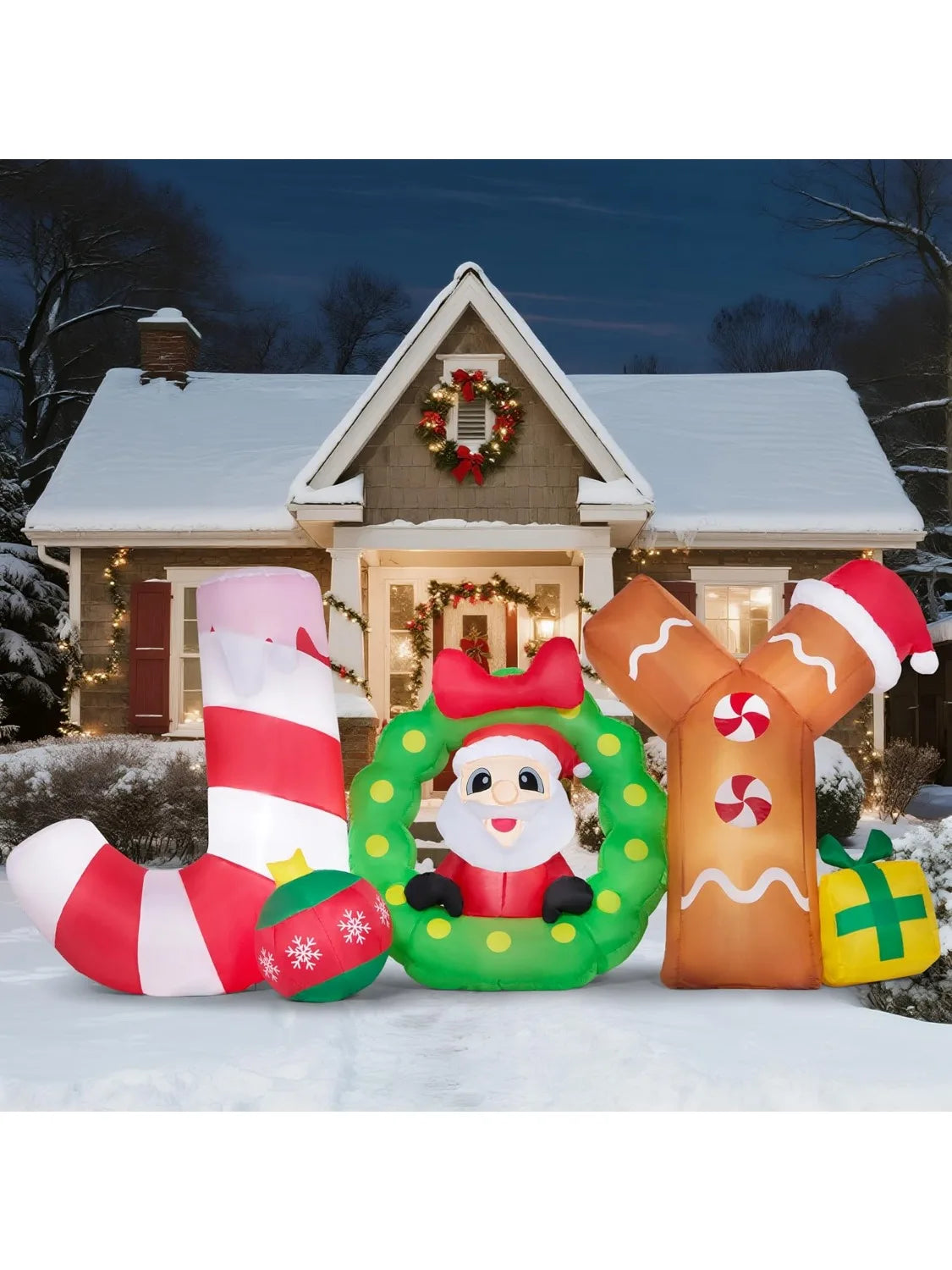Blow Up Joy with Santa Christmas Inflatable