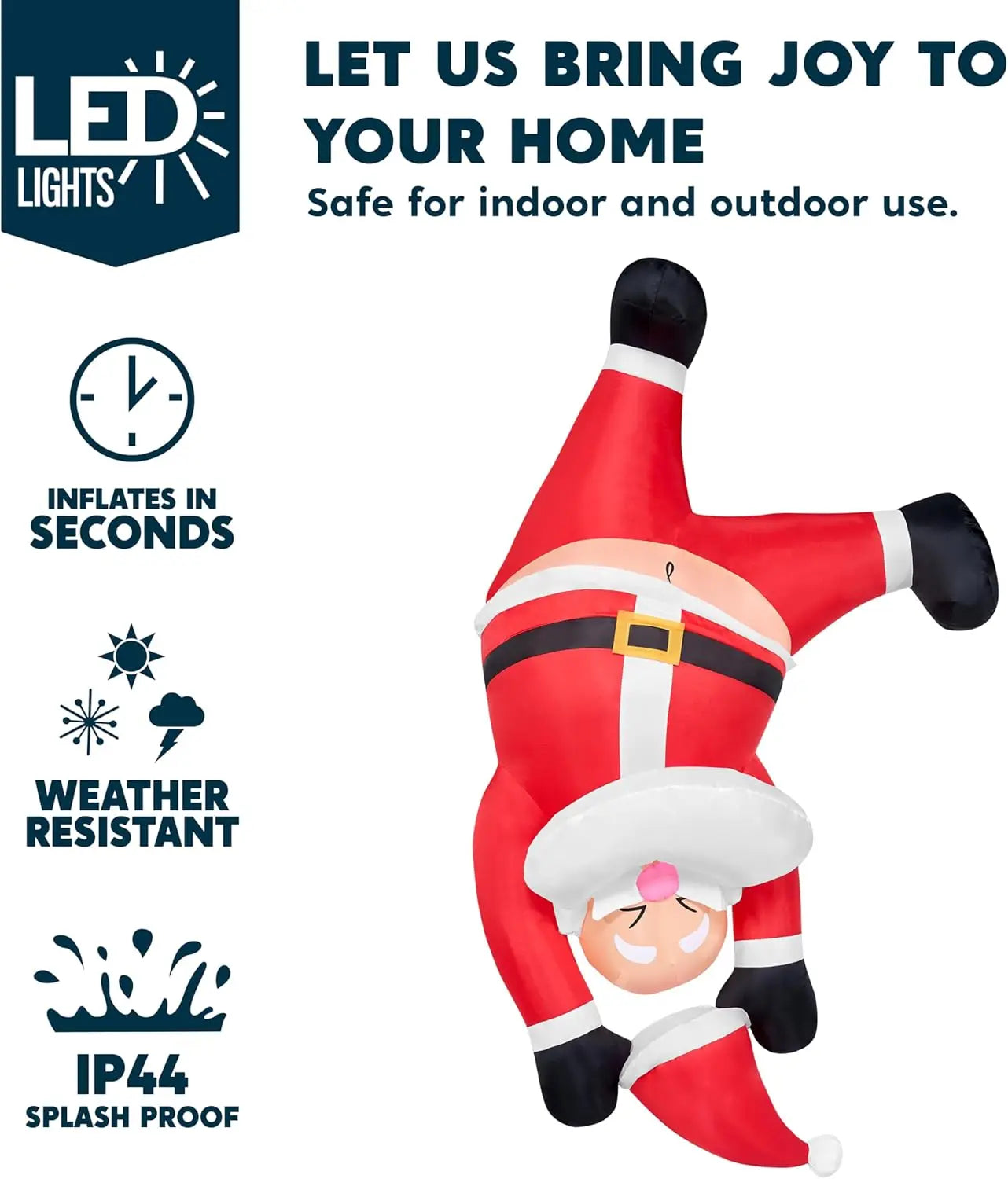 Hanging Santa Christmas Inflatable