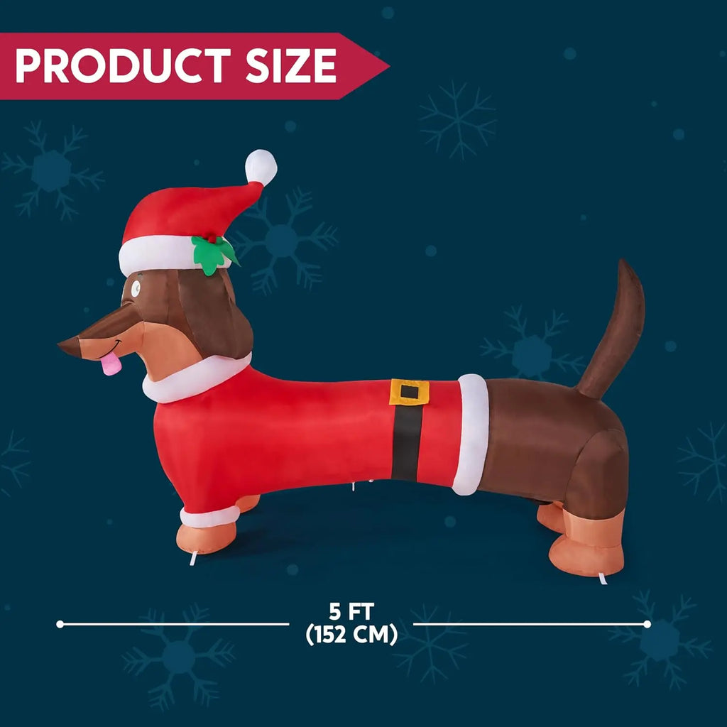 Christmas Puppy Inflatable